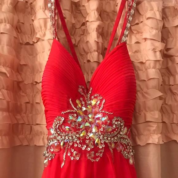 Studio 17 Dresses Cherry Prom Dress Ball Gown Poshmark